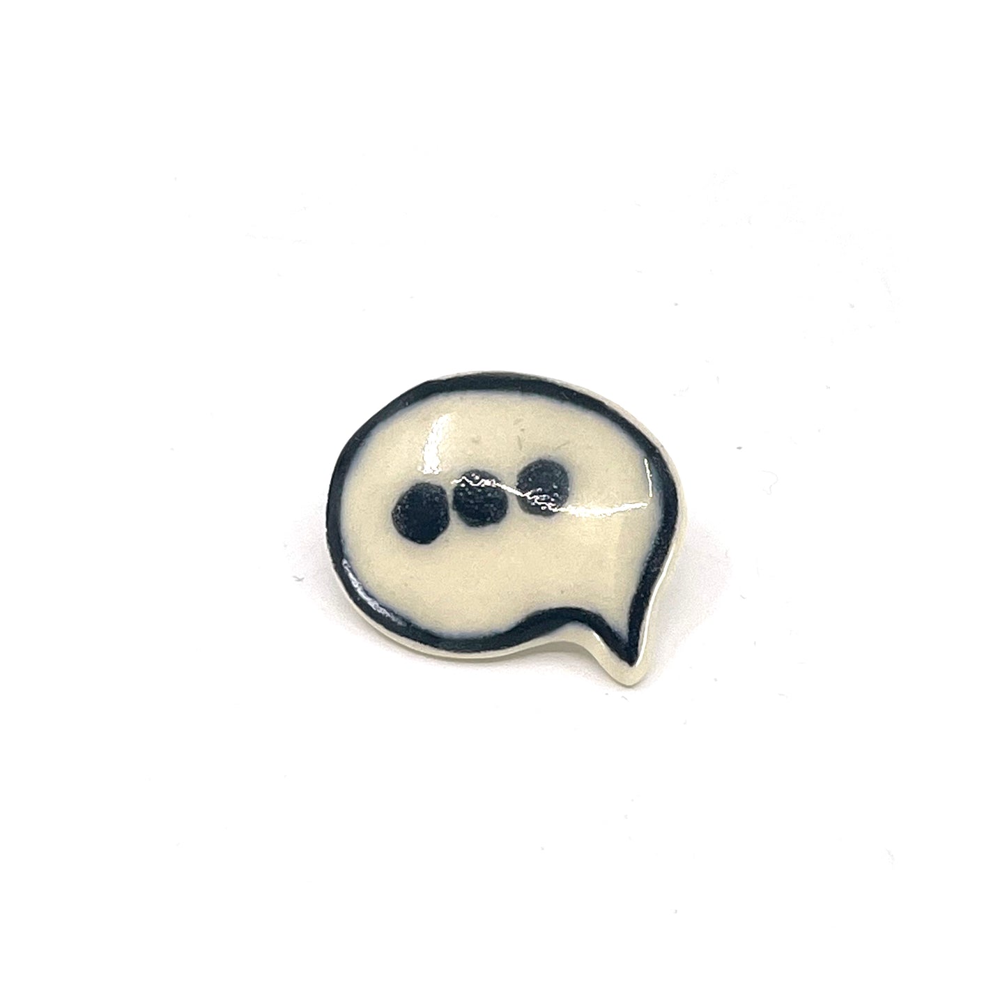 Ceramic Ellipses Pin