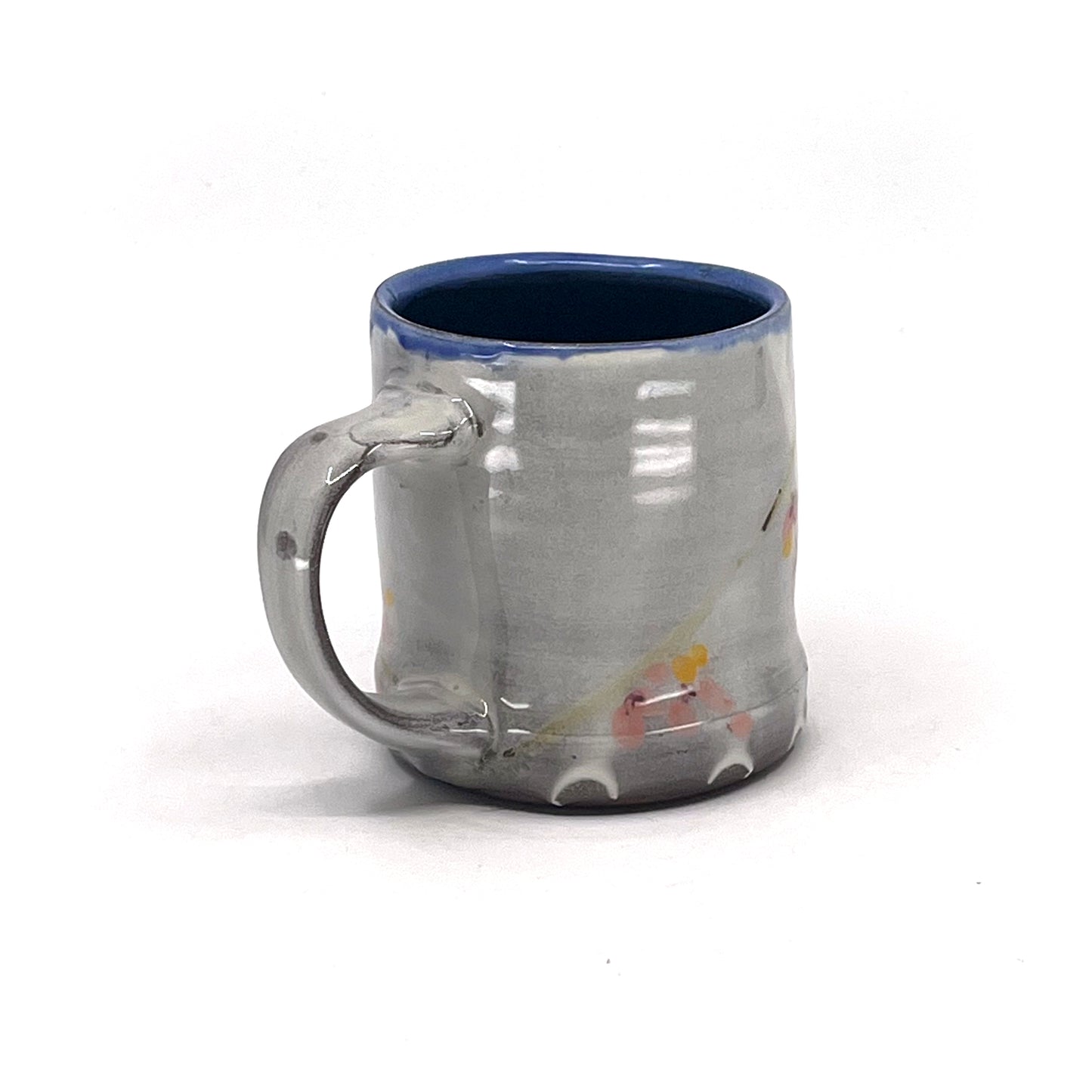 Handmade Mug - Blue Budgie
