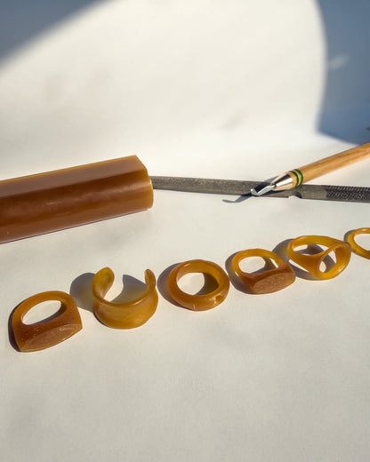 Lost Wax Ring Carving: the basics for creating an organic, wax style ring - October 18
