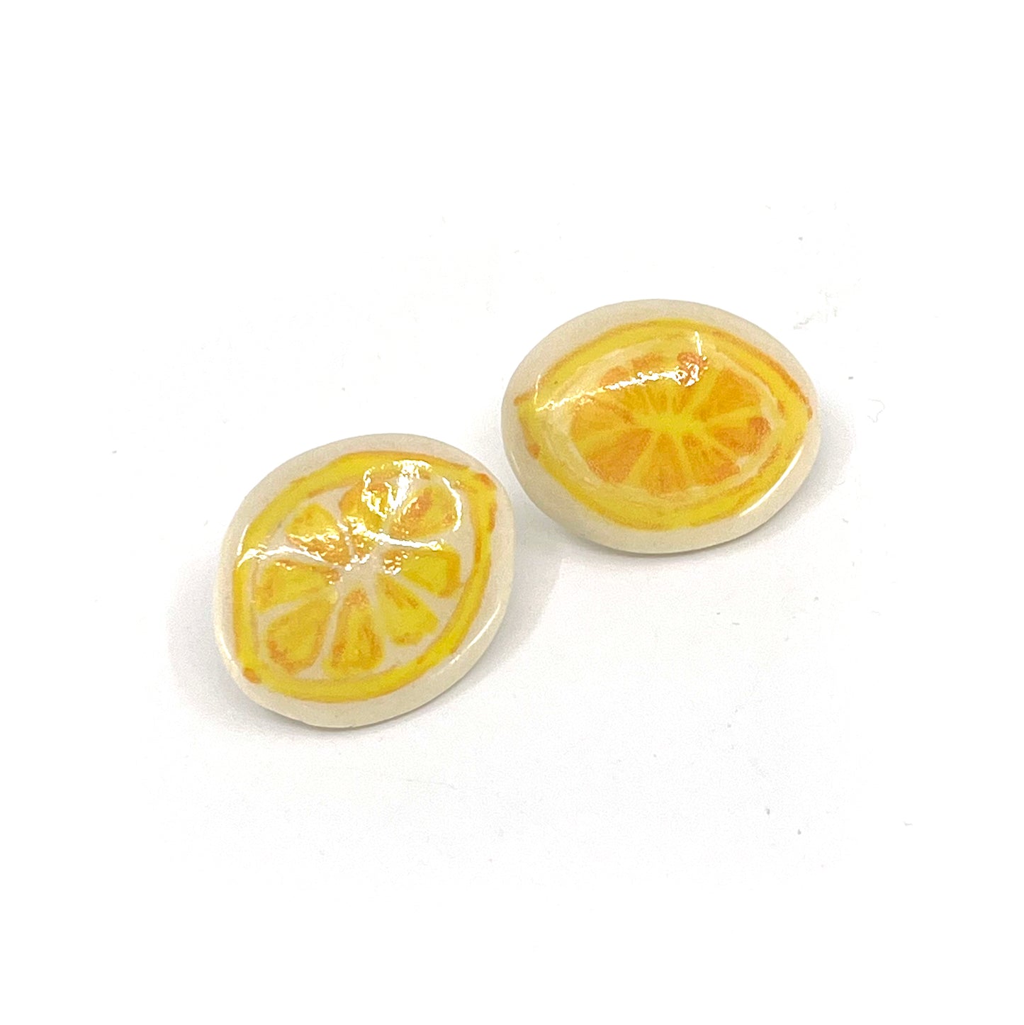 Ceramic Lemon Pin