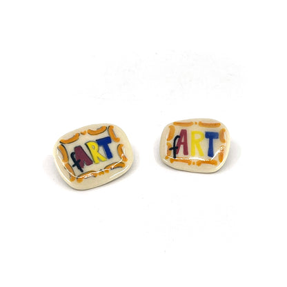 Ceramic fART Pin with Frame