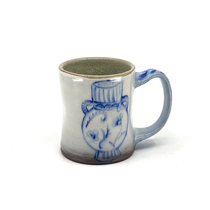 Handmade Mug - Another Blue Vase