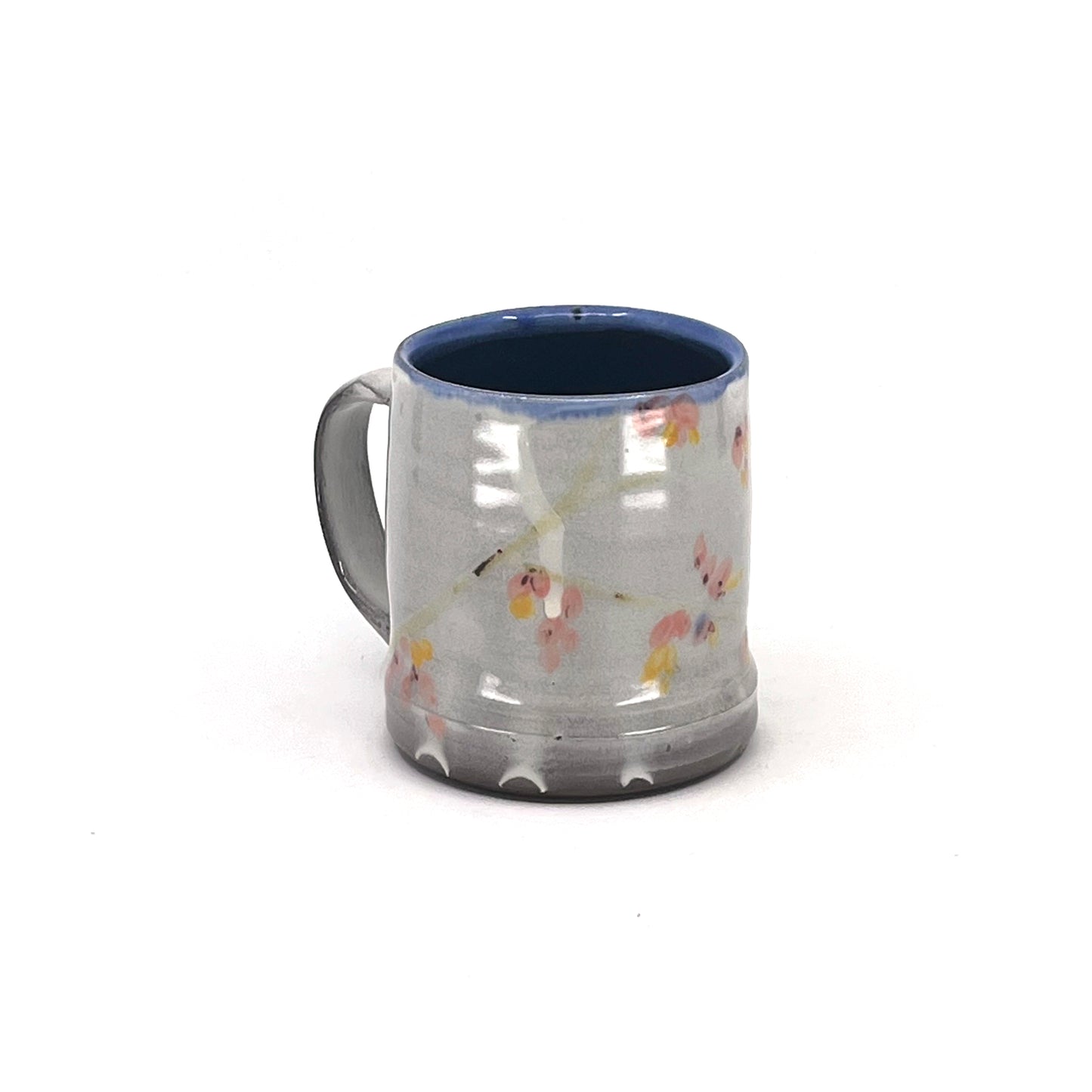Handmade Mug - Blue Budgie