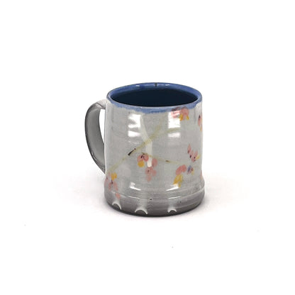 Handmade Mug - Blue Budgie