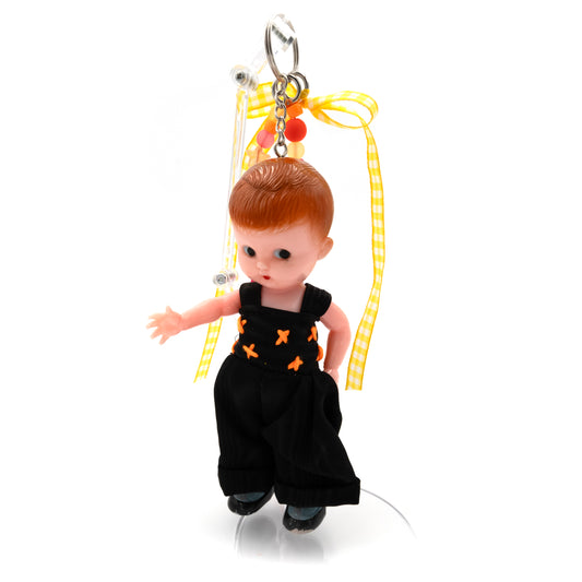 "Crunch Time" Doll Keychain
