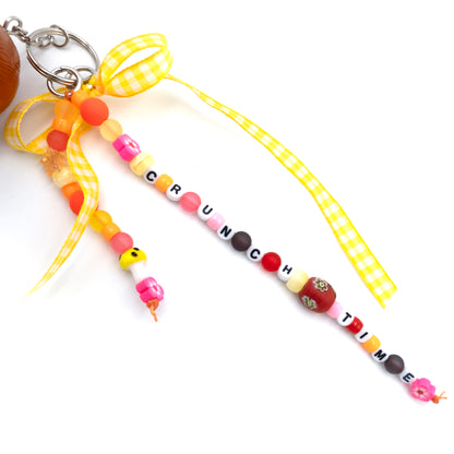 "Crunch Time" Doll Keychain