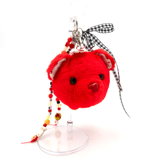 Red Bear Keychain