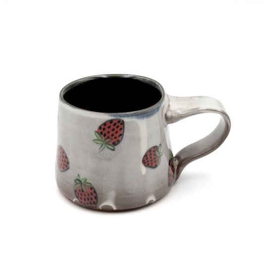 Ceramic Mug - Strawberry pattern 1
