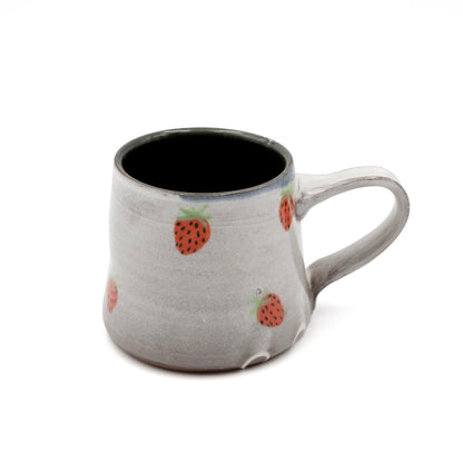 Ceramic Mug - Strawberry pattern 2