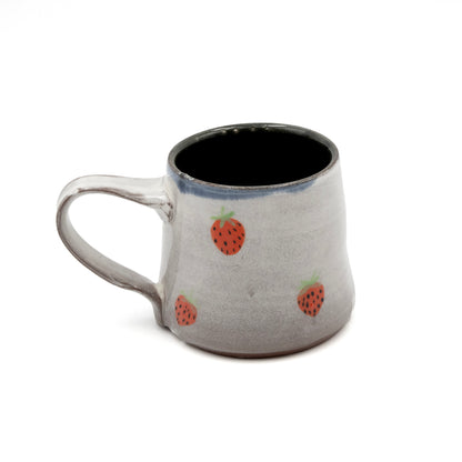 Ceramic Mug - Strawberry pattern 2