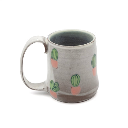 Ceramic Mug - tiny cactus