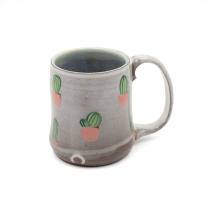 Ceramic Mug - tiny cactus