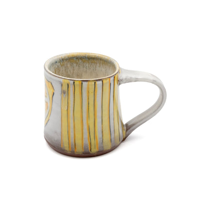 Ceramic Mug - Lemon Stripes